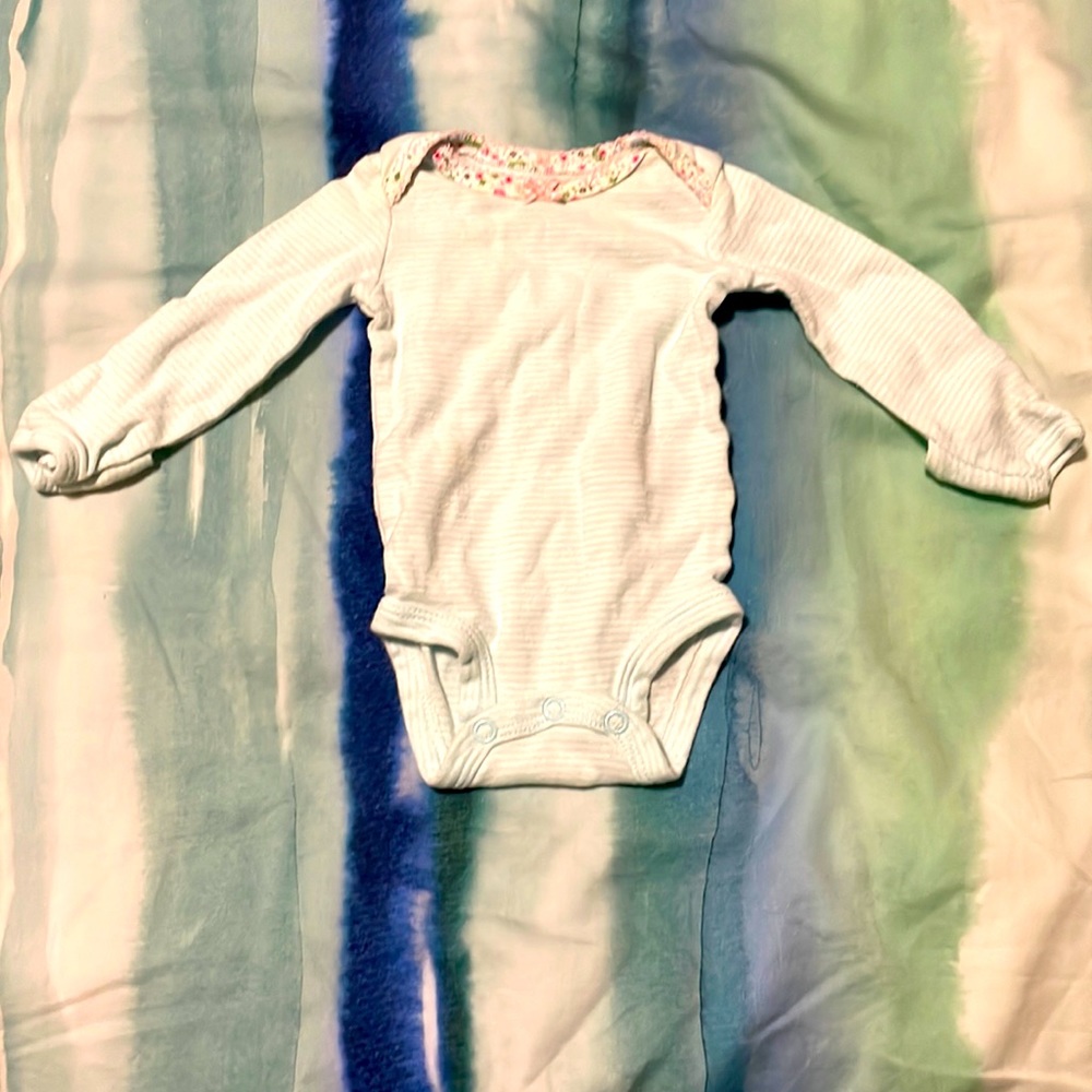Carters newborn onsie